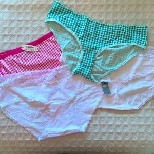 4 pairs underwear (new)